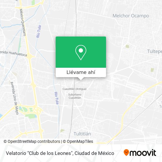 Mapa de Velatorio "Club de los Leones"