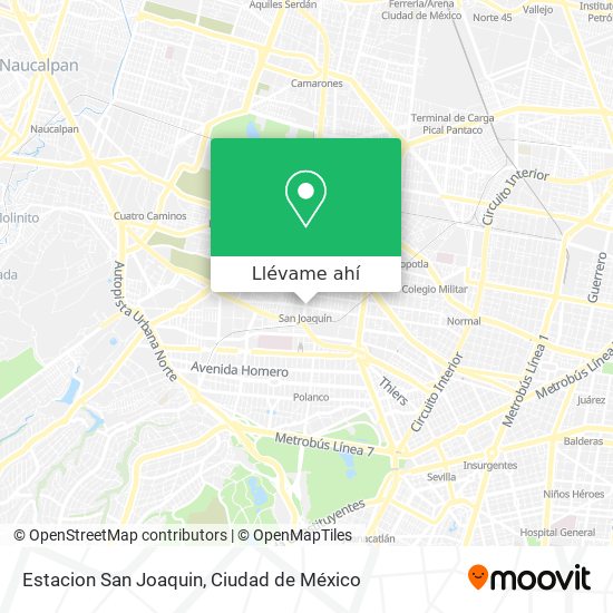 Cómo llegar a Estacion San Joaquin en Tultitlán en Autobús o Metro?