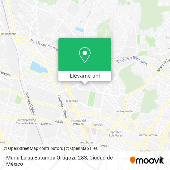 Mapa de María Luisa Estampa Ortigoza 283