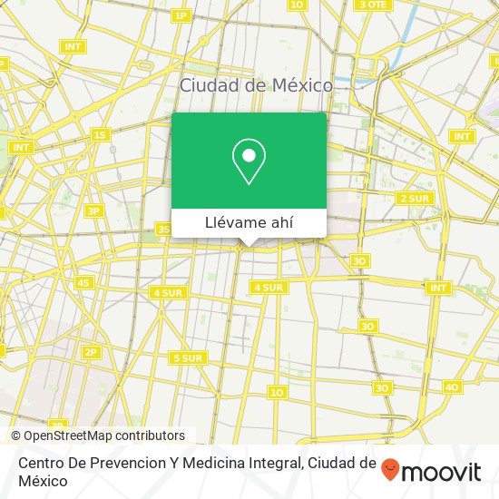 Mapa de Centro De Prevencion Y Medicina Integral