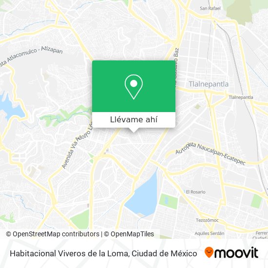 Cómo llegar a Habitacional Viveros de la Loma en Atizapán De Zaragoza en  Autobús o Metro?