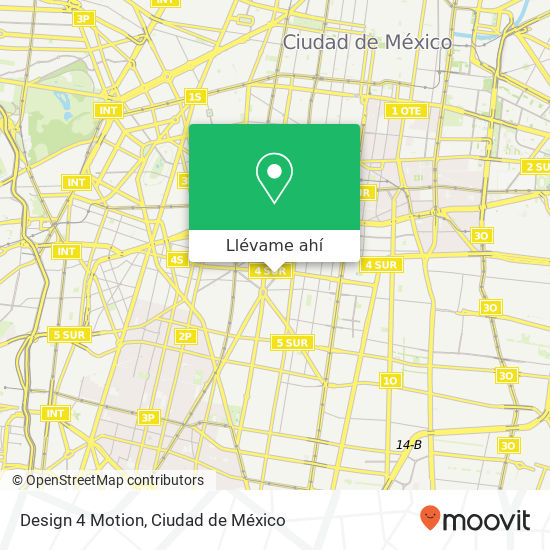 Mapa de Design 4 Motion