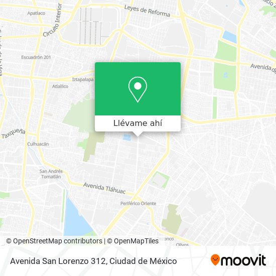 Mapa de Avenida San Lorenzo 312