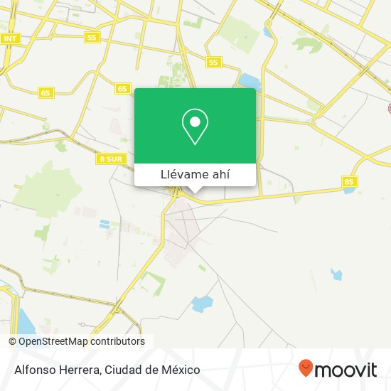 Mapa de Alfonso Herrera