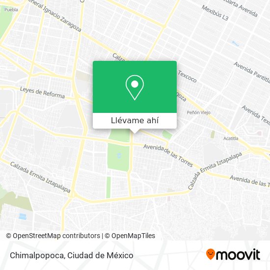 Mapa de Chimalpopoca