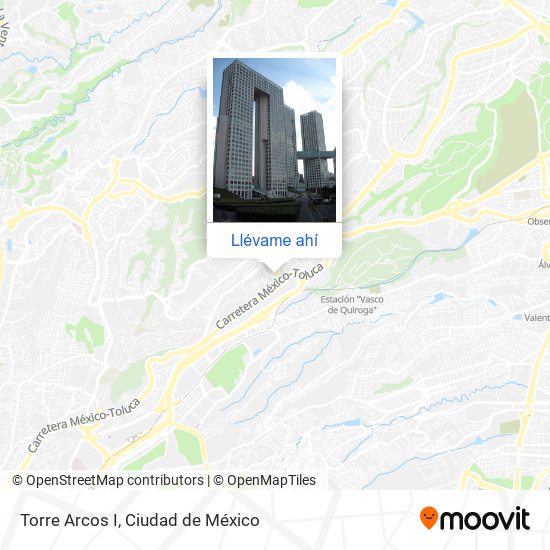 Mapa de Torre Arcos I