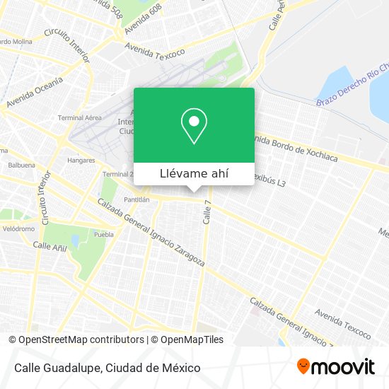 Mapa de Calle Guadalupe