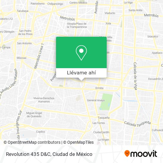 Mapa de Revolution 435 D&C