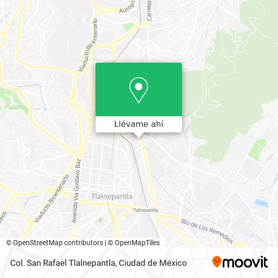 Cómo llegar a Col. San Rafael Tlalnepantla en Cuautitlán Izcalli en Autobús  o Tren?