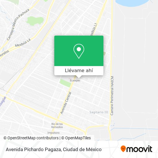 Cómo llegar a Avenida Pichardo Pagaza en Ecatepec De Morelos en Autobús o  Metro?