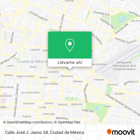 Mapa de Calle José J. Jasso 38