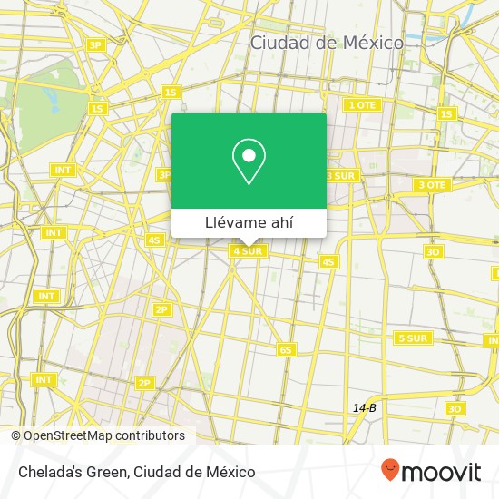 Mapa de Chelada's Green