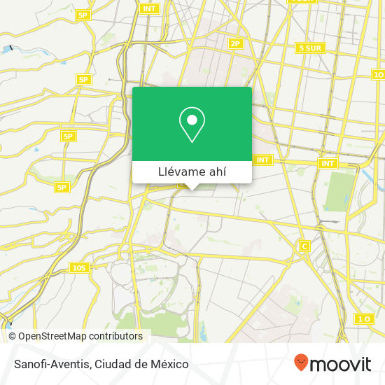 Mapa de Sanofi-Aventis