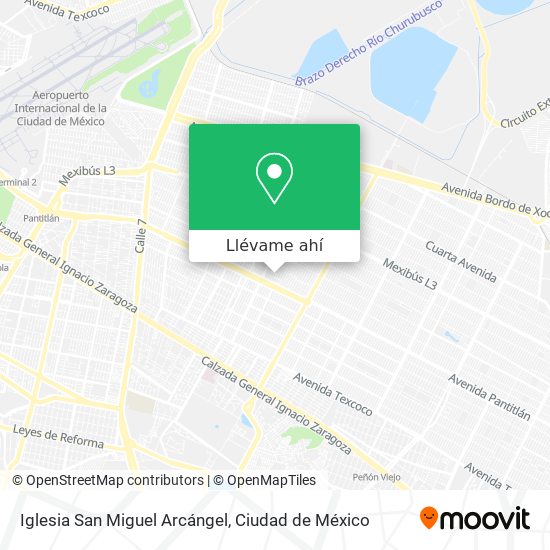 Cómo llegar a Iglesia San Miguel Arcángel en Venustiano Carranza en Autobús  o Metro?