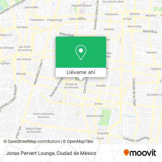 Mapa de Jonas Pervert Lounge
