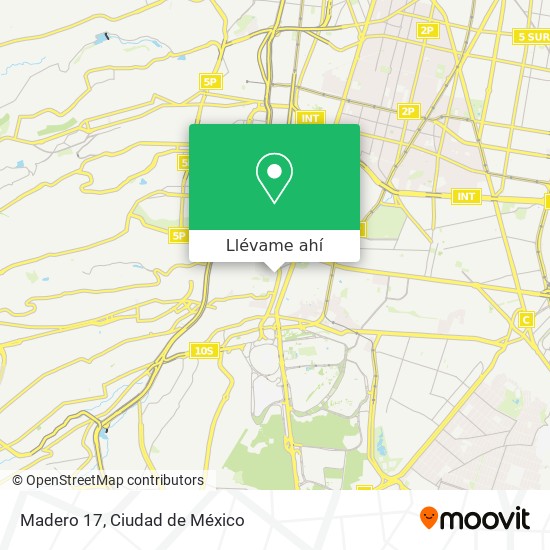 Mapa de Madero 17