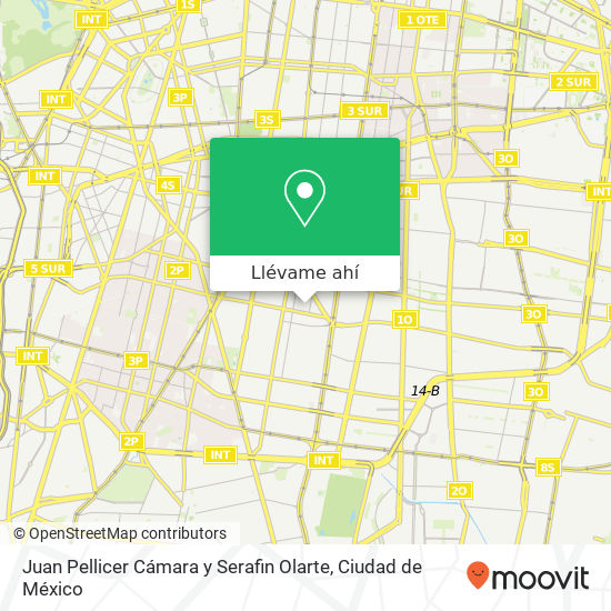 Mapa de Juan Pellicer Cámara y Serafin Olarte