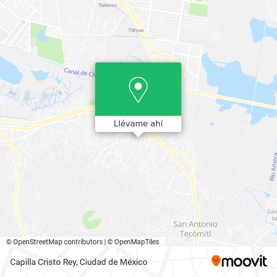 Mapa de Capilla Cristo Rey