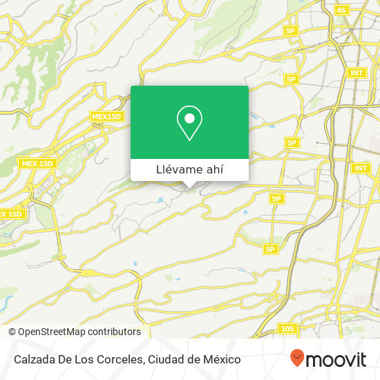 Mapa de Calzada De Los Corceles