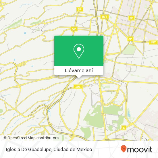 Mapa de Iglesia De Guadalupe