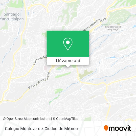 Mapa de Colegio Monteverde