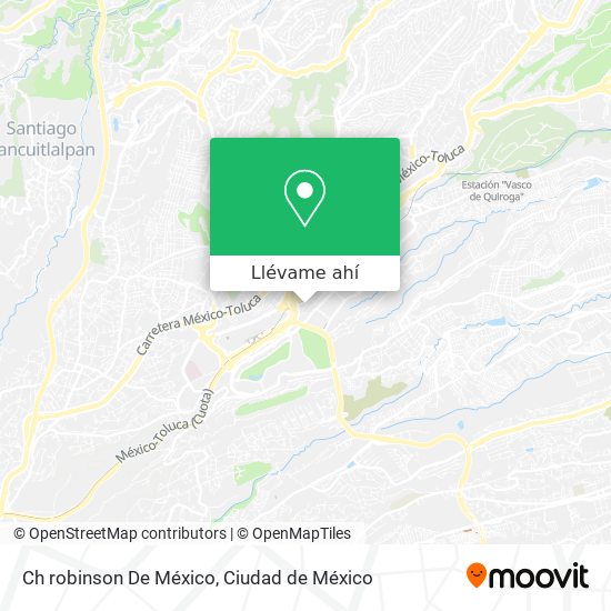 Mapa de Ch robinson De México