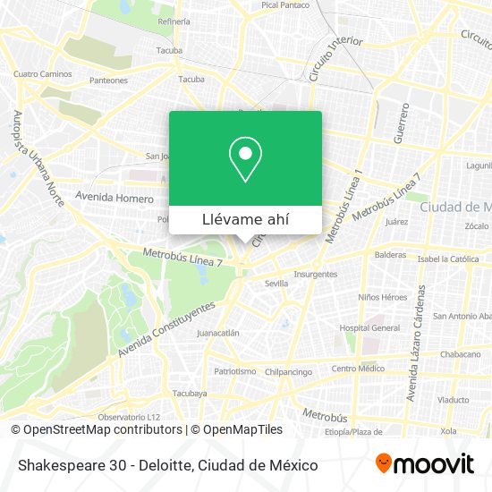Mapa de Shakespeare 30 - Deloitte