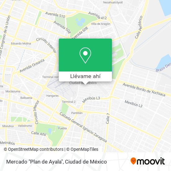 Mapa de Mercado "Plan de Ayala"