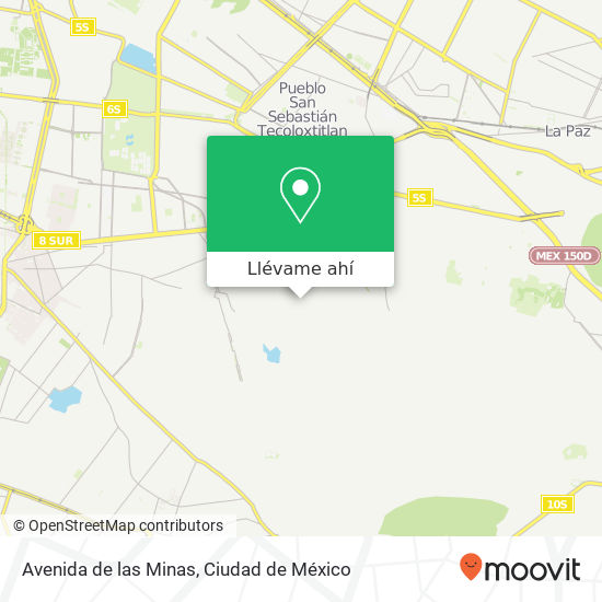 Mapa de Avenida de las Minas