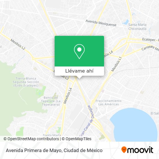 Cómo llegar a Avenida Primera de Mayo en Coacalco De Berriozábal en Autobús?