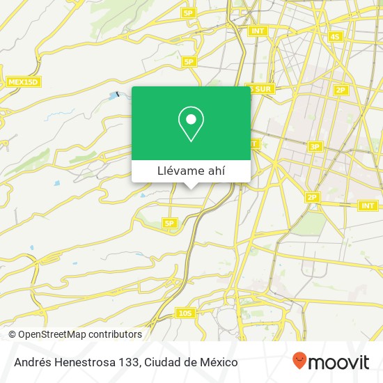Mapa de Andrés Henestrosa 133