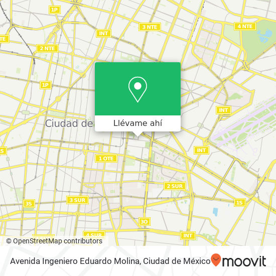 Mapa de Avenida Ingeniero Eduardo Molina