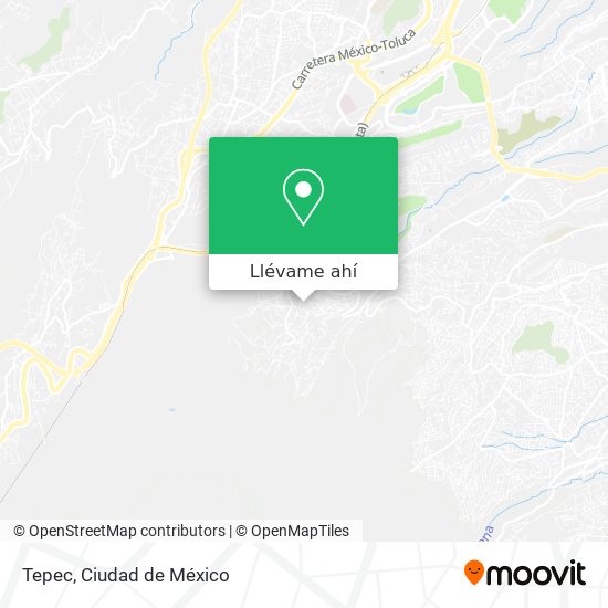 Mapa de Tepec