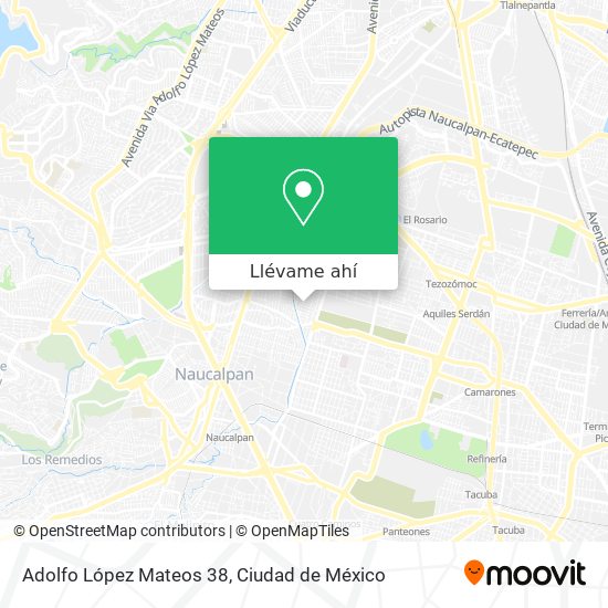 Mapa de Adolfo López Mateos 38