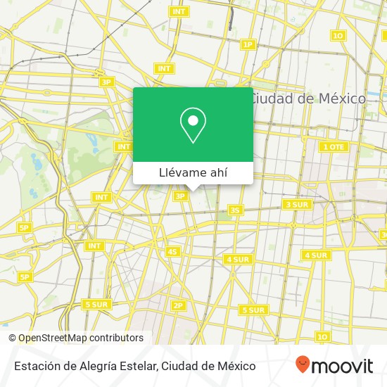 Mapa de Estación de Alegría Estelar