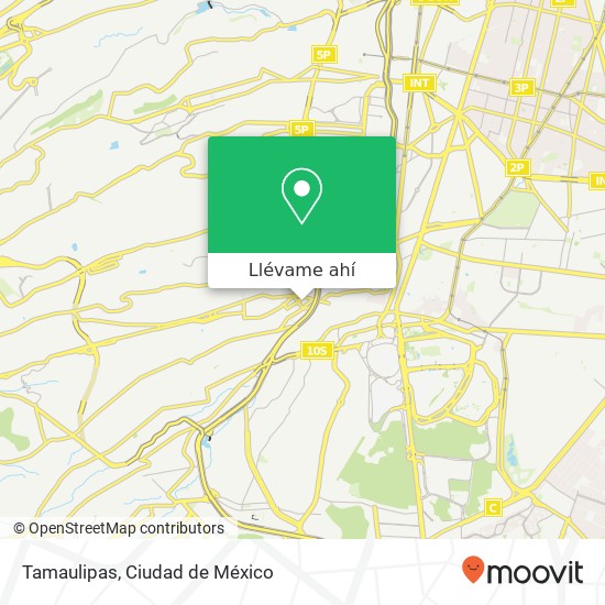 Mapa de Tamaulipas