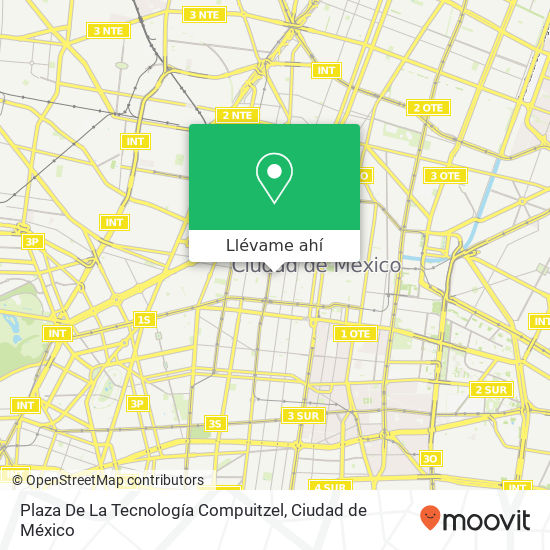 Mapa de Plaza De La Tecnología Compuitzel