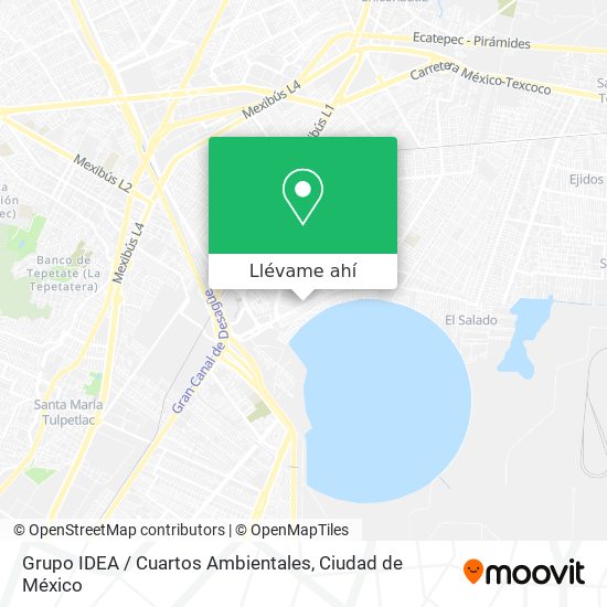 Mapa de Grupo IDEA / Cuartos Ambientales