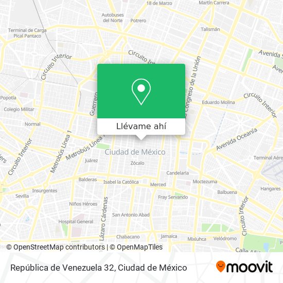 Mapa de República de Venezuela 32