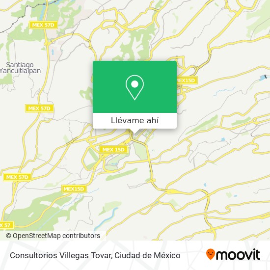 Mapa de Consultorios Villegas Tovar