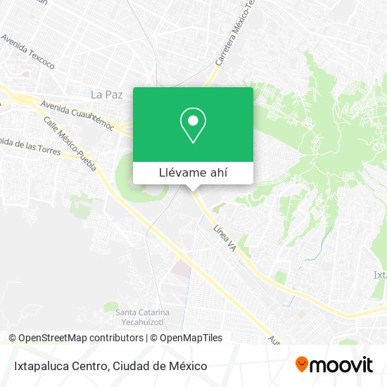 Mapa de Ixtapaluca Centro