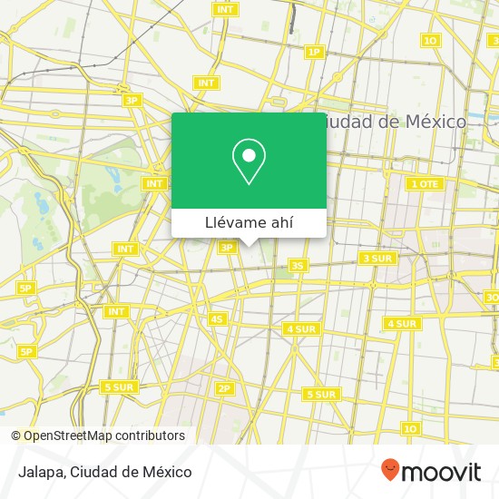 Mapa de Jalapa
