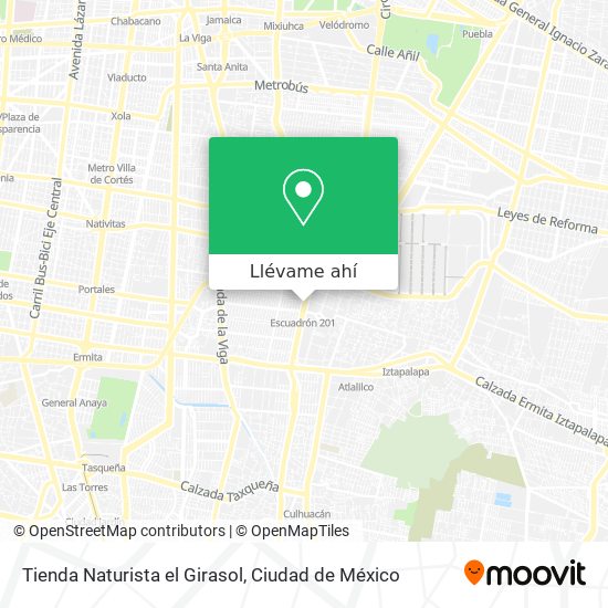 Cómo llegar a Tienda Naturista el Girasol en Benito Juárez en Autobús o  Metro?