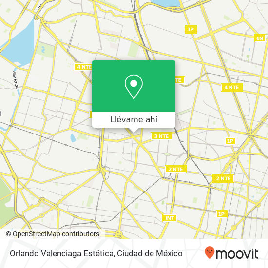 Mapa de Orlando Valenciaga Estética