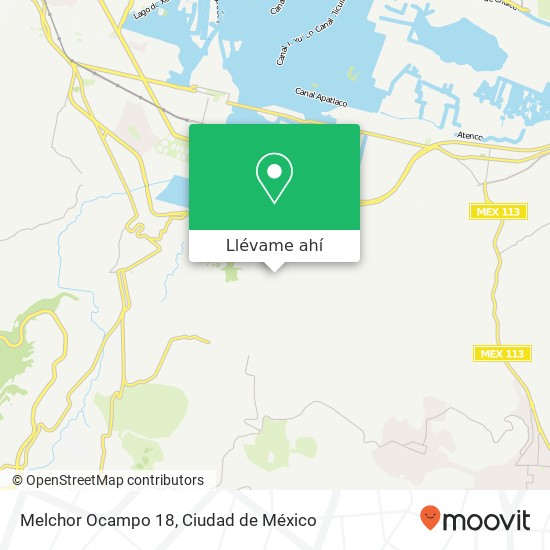 Mapa de Melchor Ocampo 18