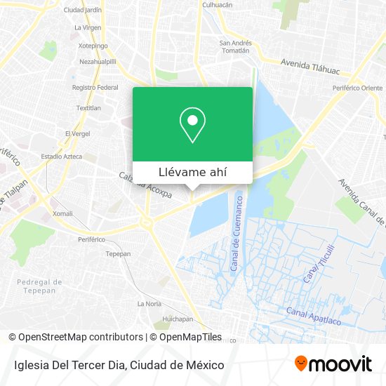 Mapa de Iglesia Del Tercer Dia