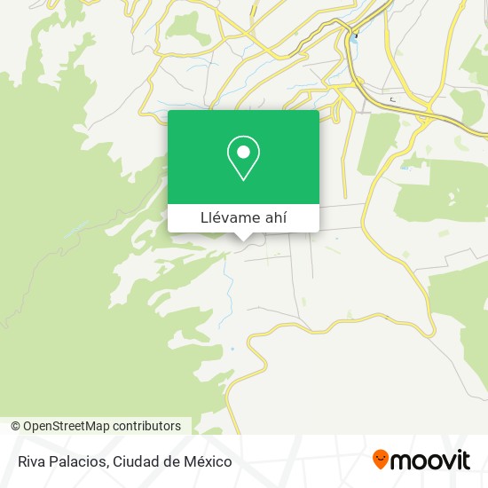 Mapa de Riva Palacios