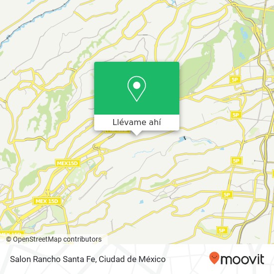 Mapa de Salon Rancho Santa Fe