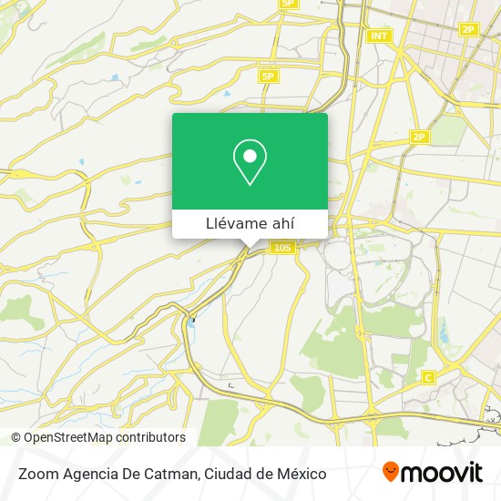 Mapa de Zoom Agencia De Catman