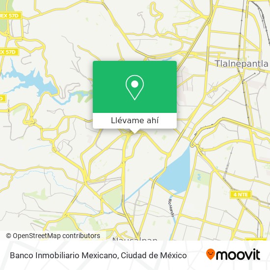 Mapa de Banco Inmobiliario Mexicano